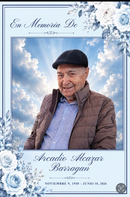 Obituary of Arcadio Alcazar Barragan