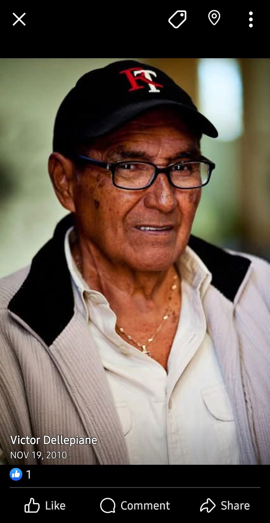 Avis de décès de Juan Rafael Dellepiane