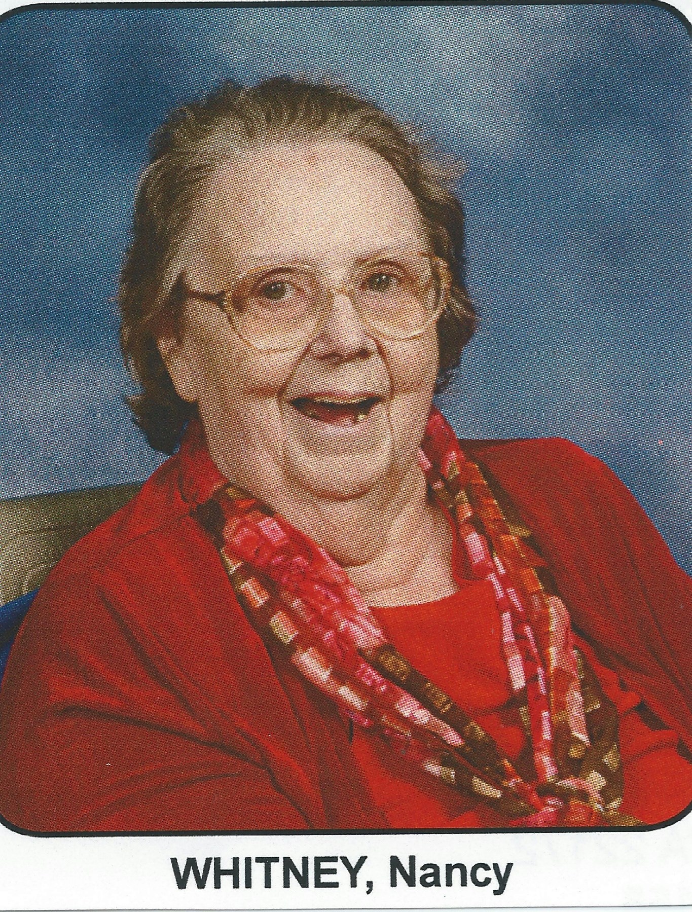 Obituary of Nancy Ann Whitney