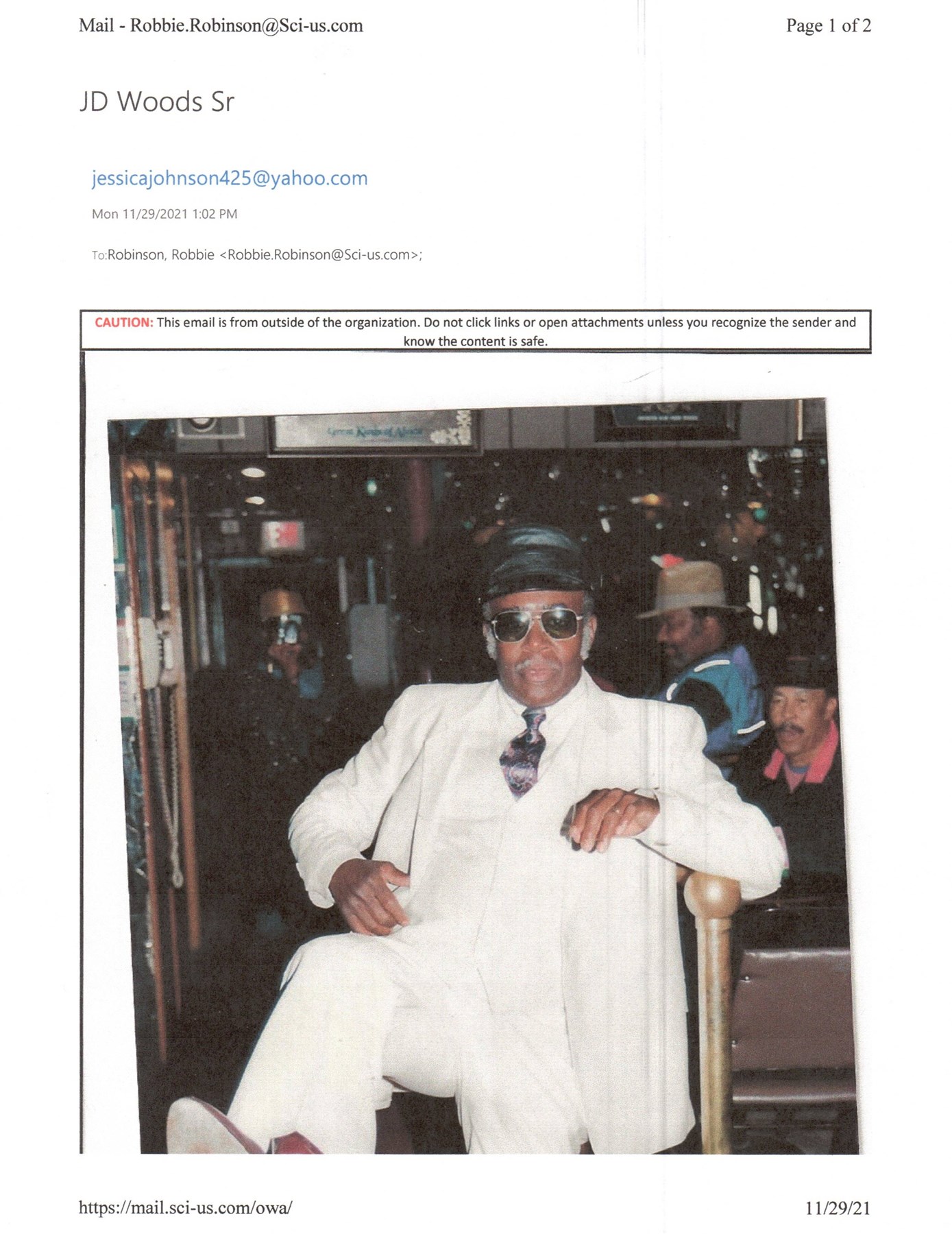 Obituary of Jesse David Woods Sr.