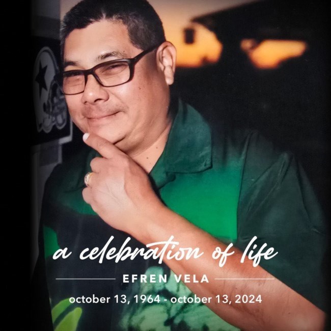Obituary of Efren Vela Jr.