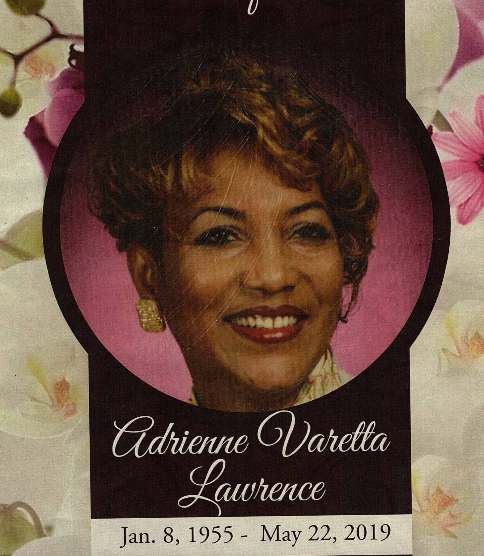 Obituary of Adrienne Varetta Lawrence