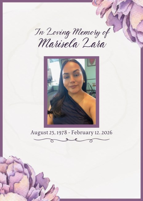 Obituary of Marisela Lara