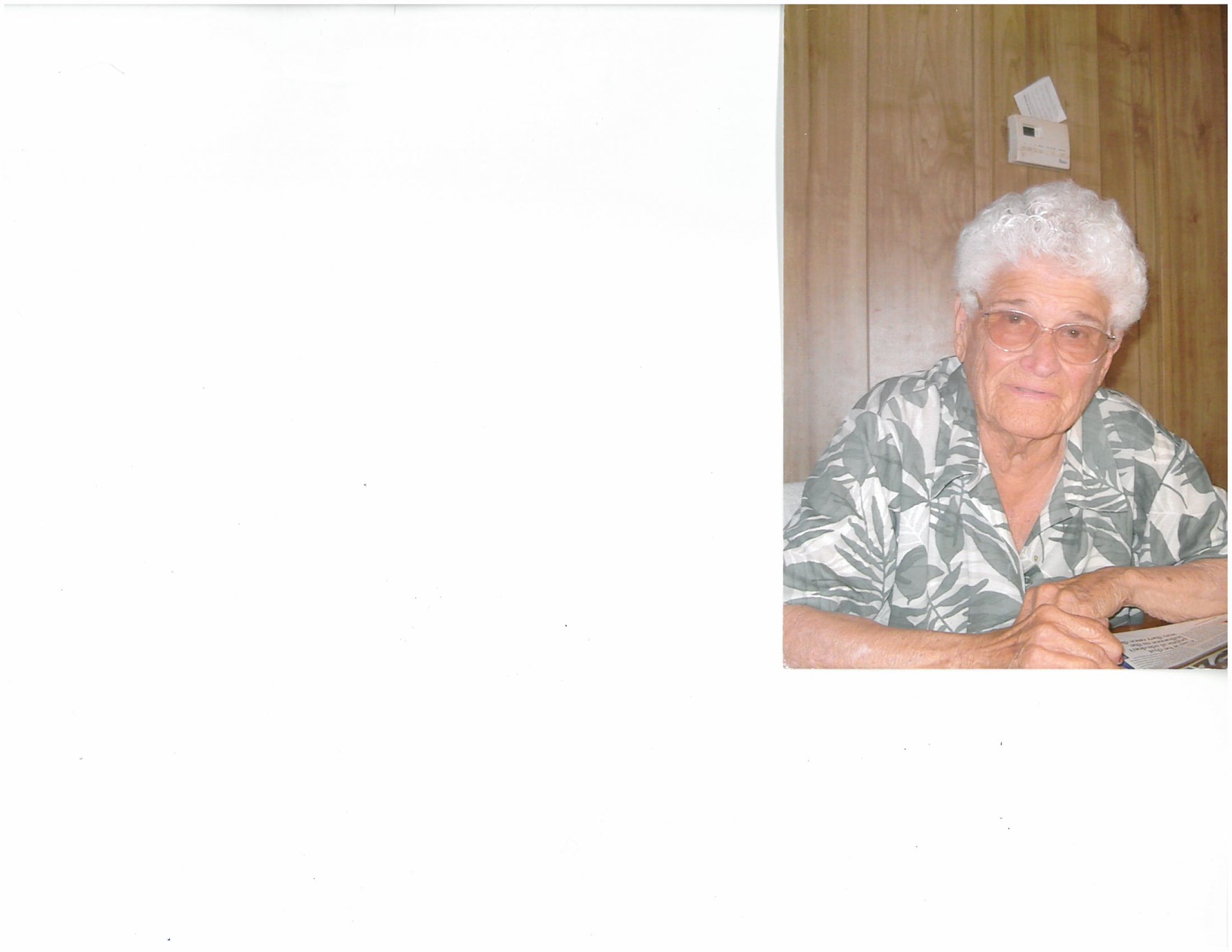 Obituary of Pauline Florence Larson