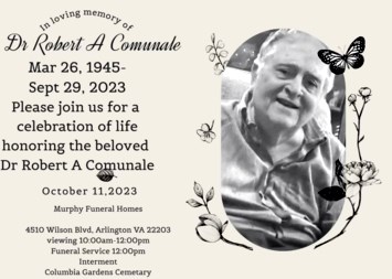 Obituary of Dr. Robert A Comunale