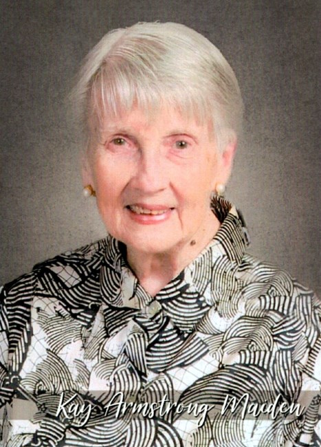 Obituary of Kathlyn Armstrong Maiden