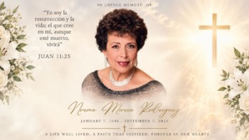 Obituary of Norma Maria Rodriguez