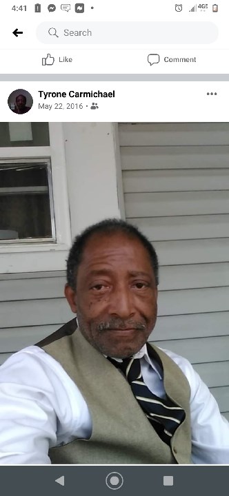 Obituary of Virlyn "Tyrone" Carmichael