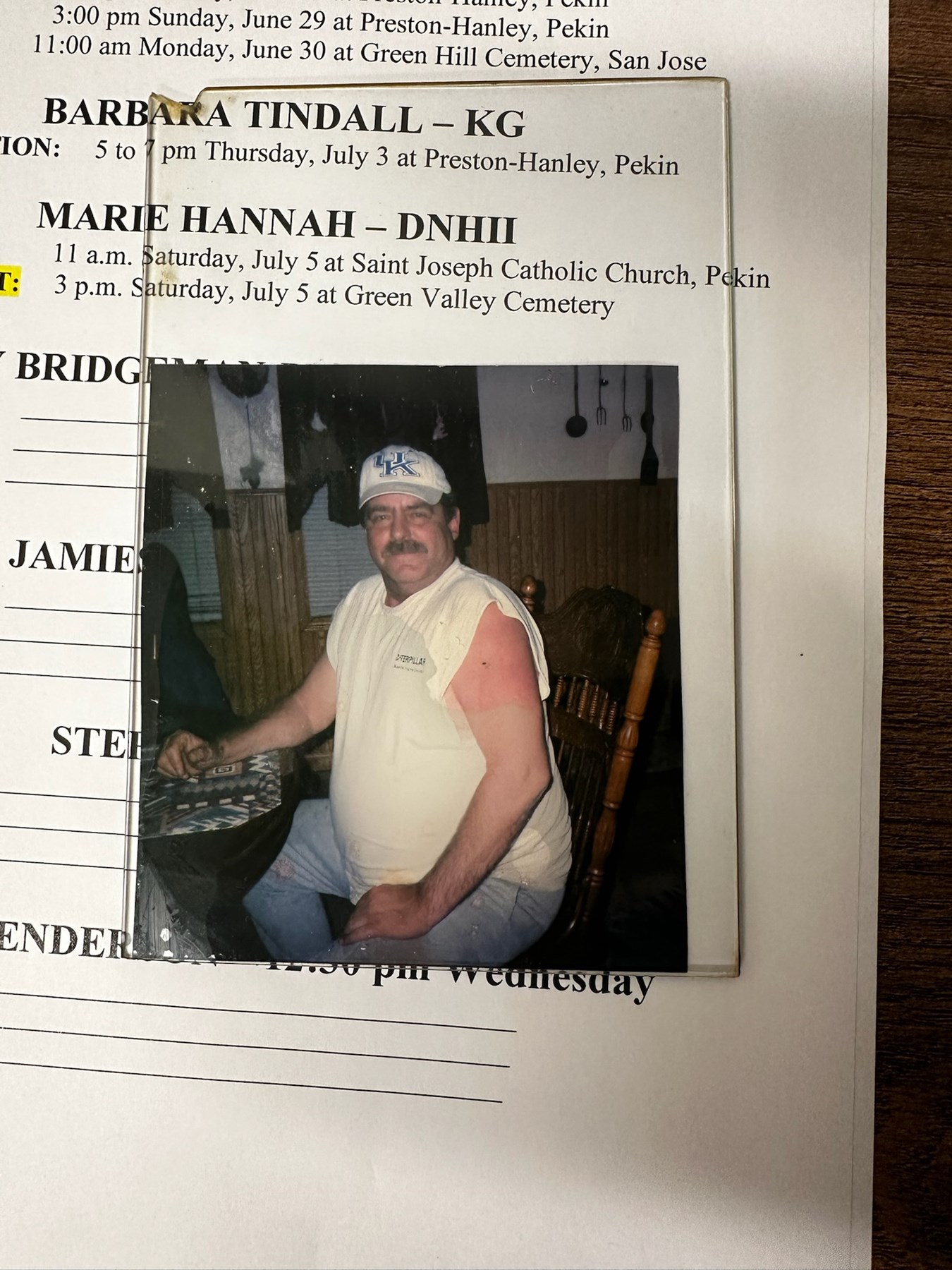 Obituary of Stephen Daniel Barger