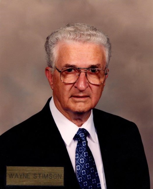 Obituary of Wayne Marcellus Stimson