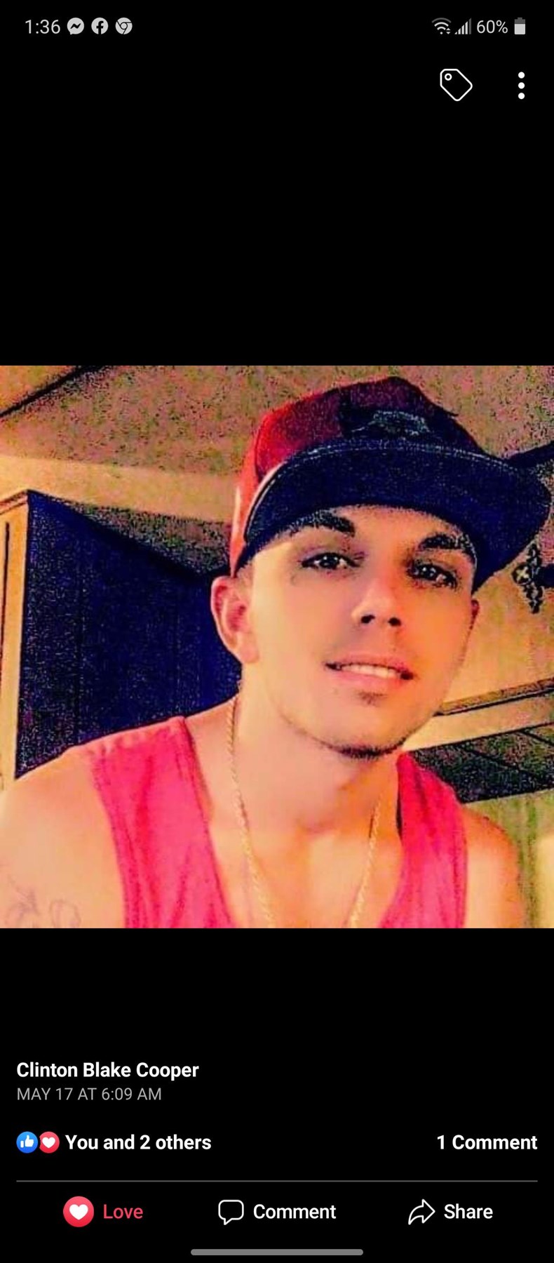 Obituario de Blake Cooper