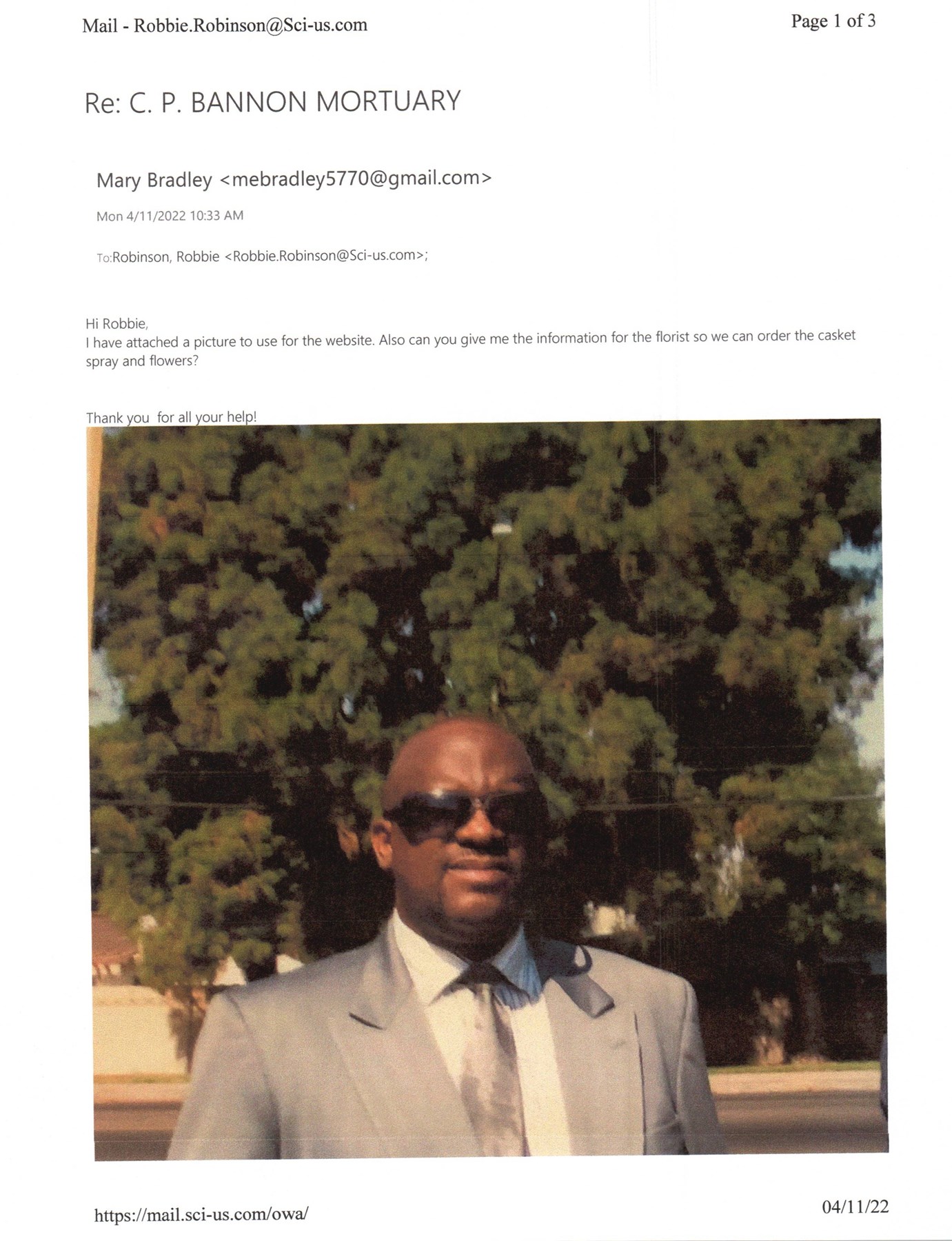 Obituary of Darnell Dunn
