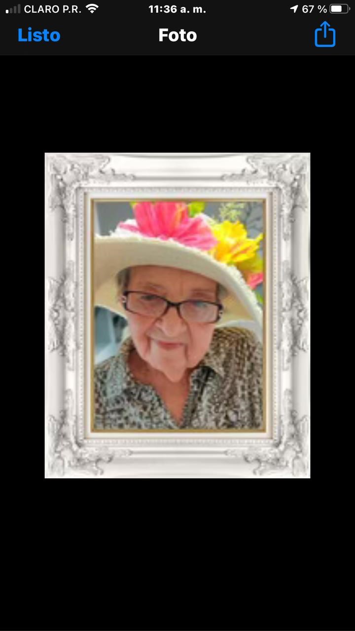 Obituary of María Antonia Burgos Martínez