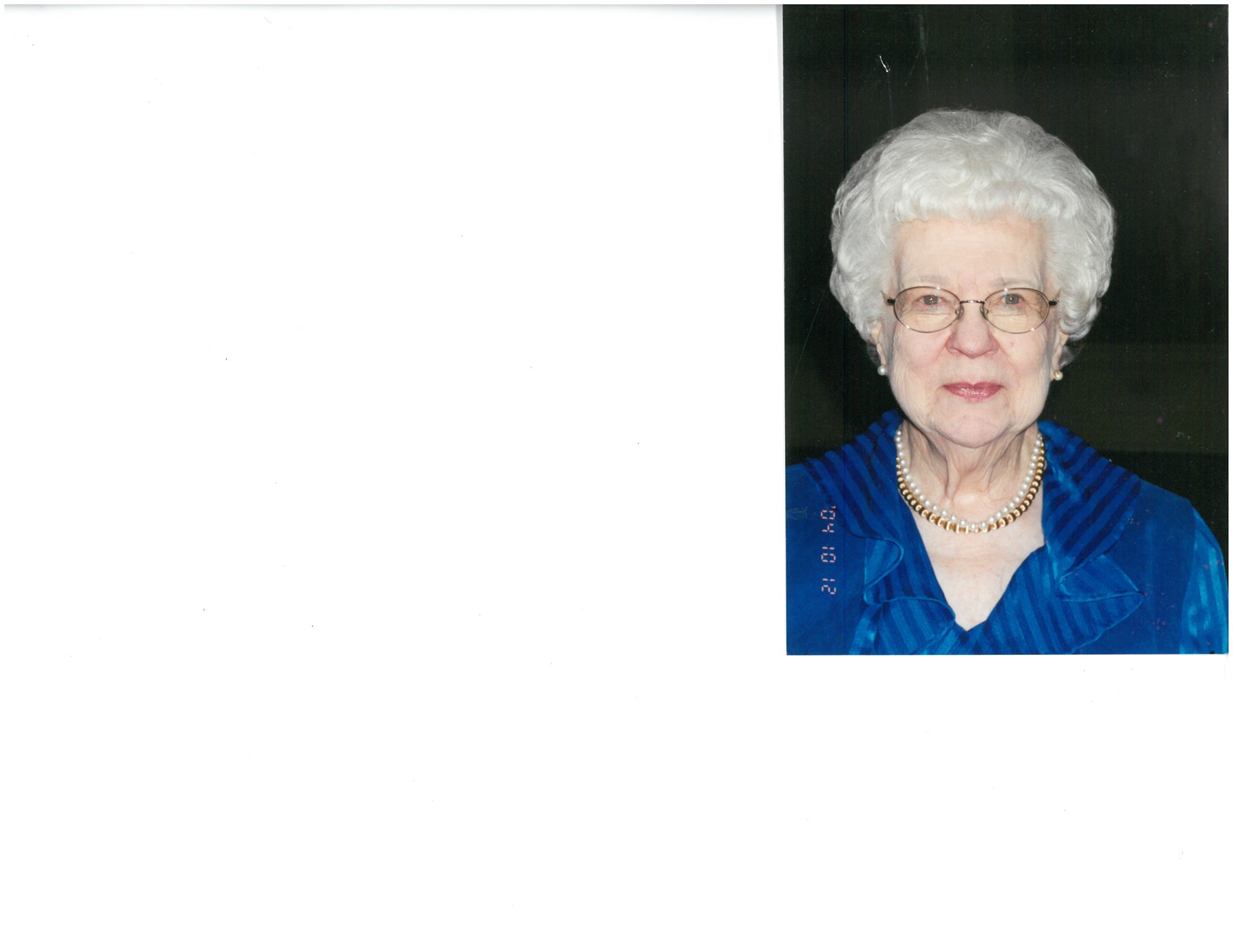 Obituary of Dorothy Richardson