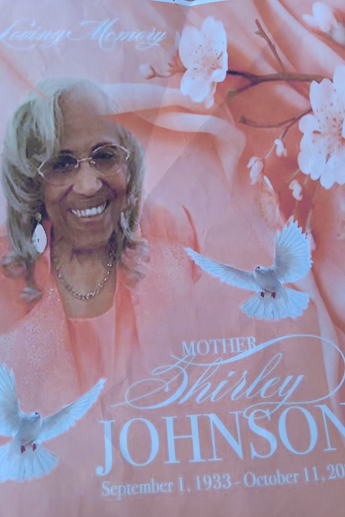 Obituary of Shirley Mae Johnson