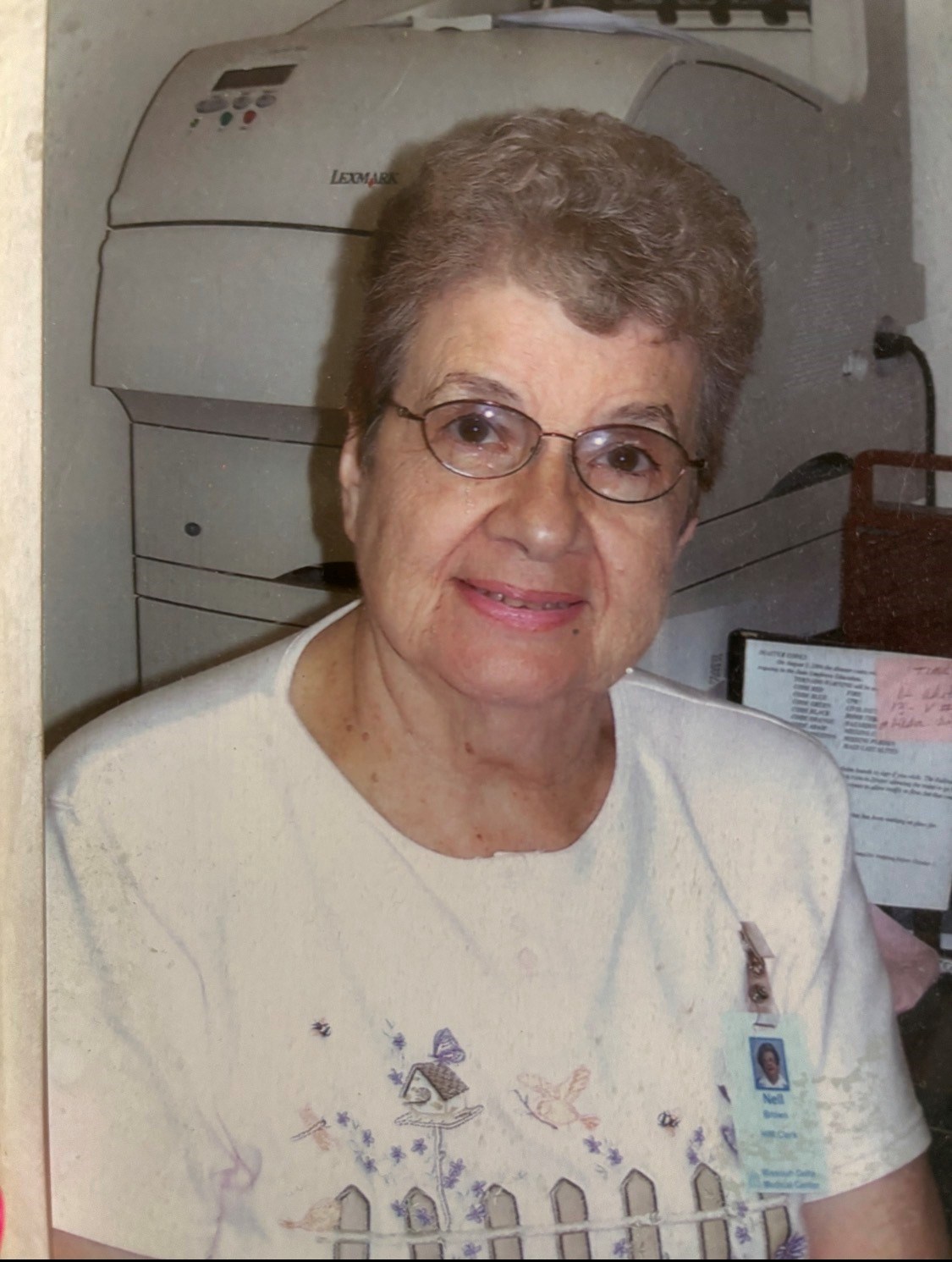 Obituary of Nellie Rue Brown