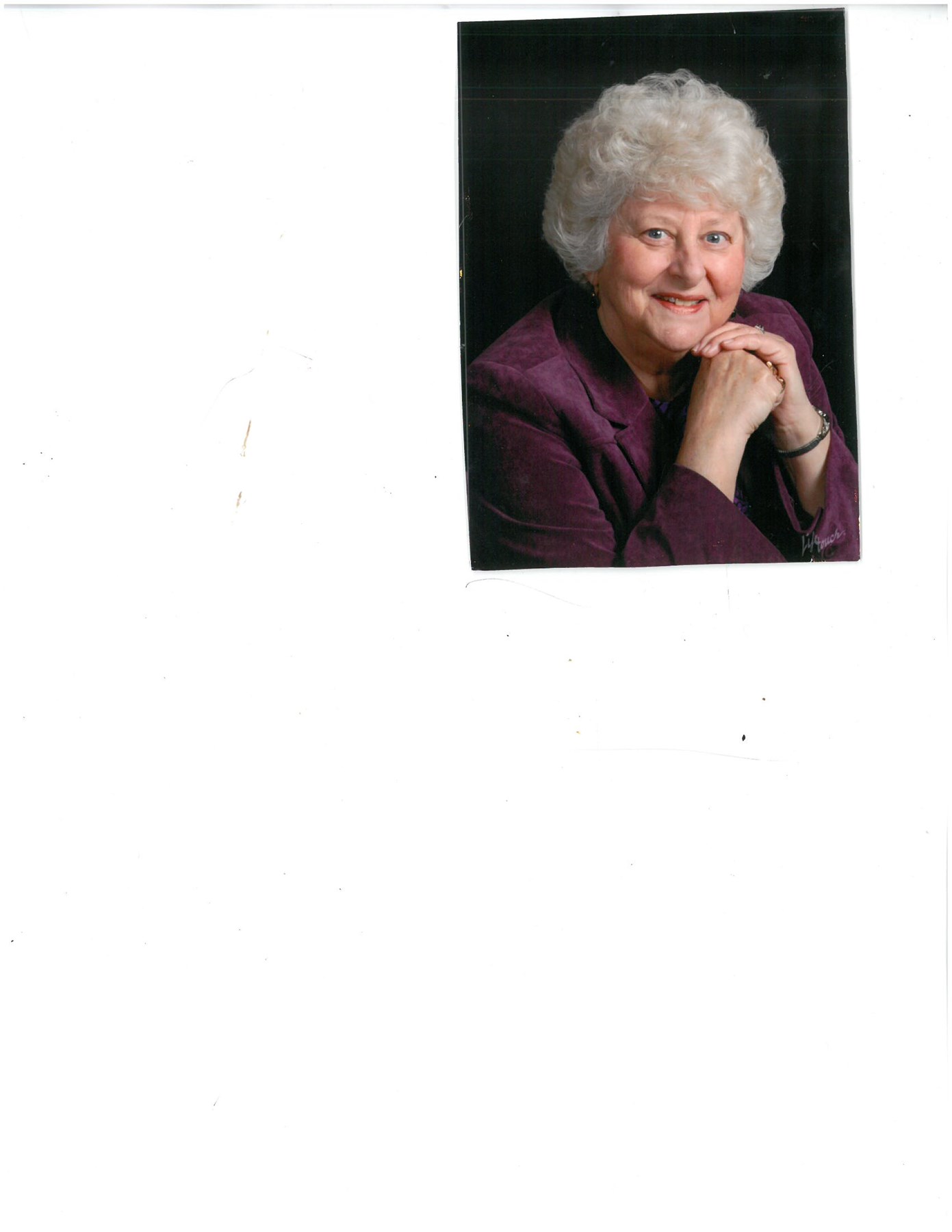 Obituary of Patricia Violet Echlin (nee Johnson)