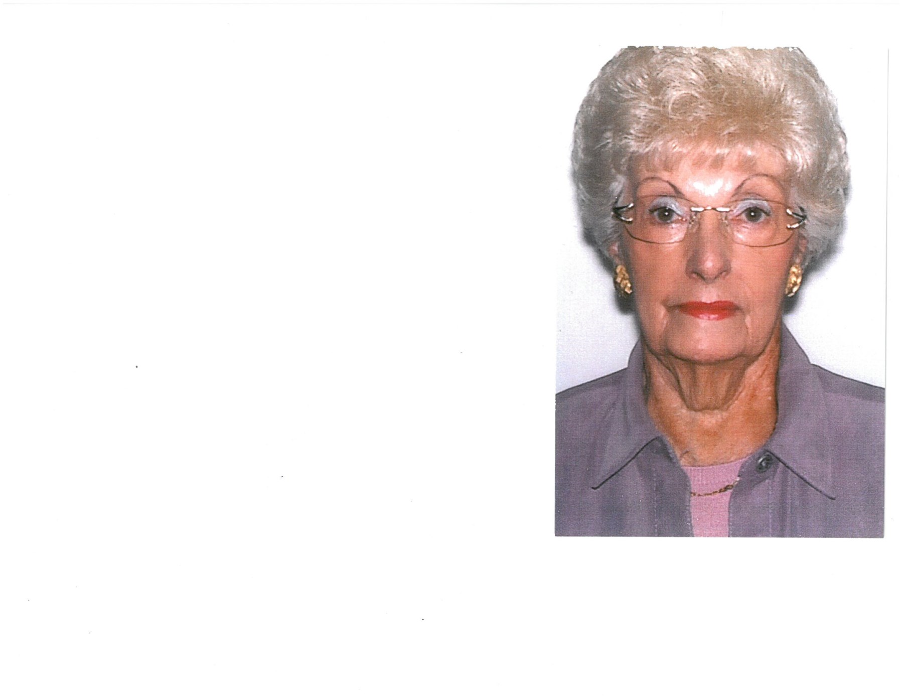 Obituary of Evelyn Iva Sanderson