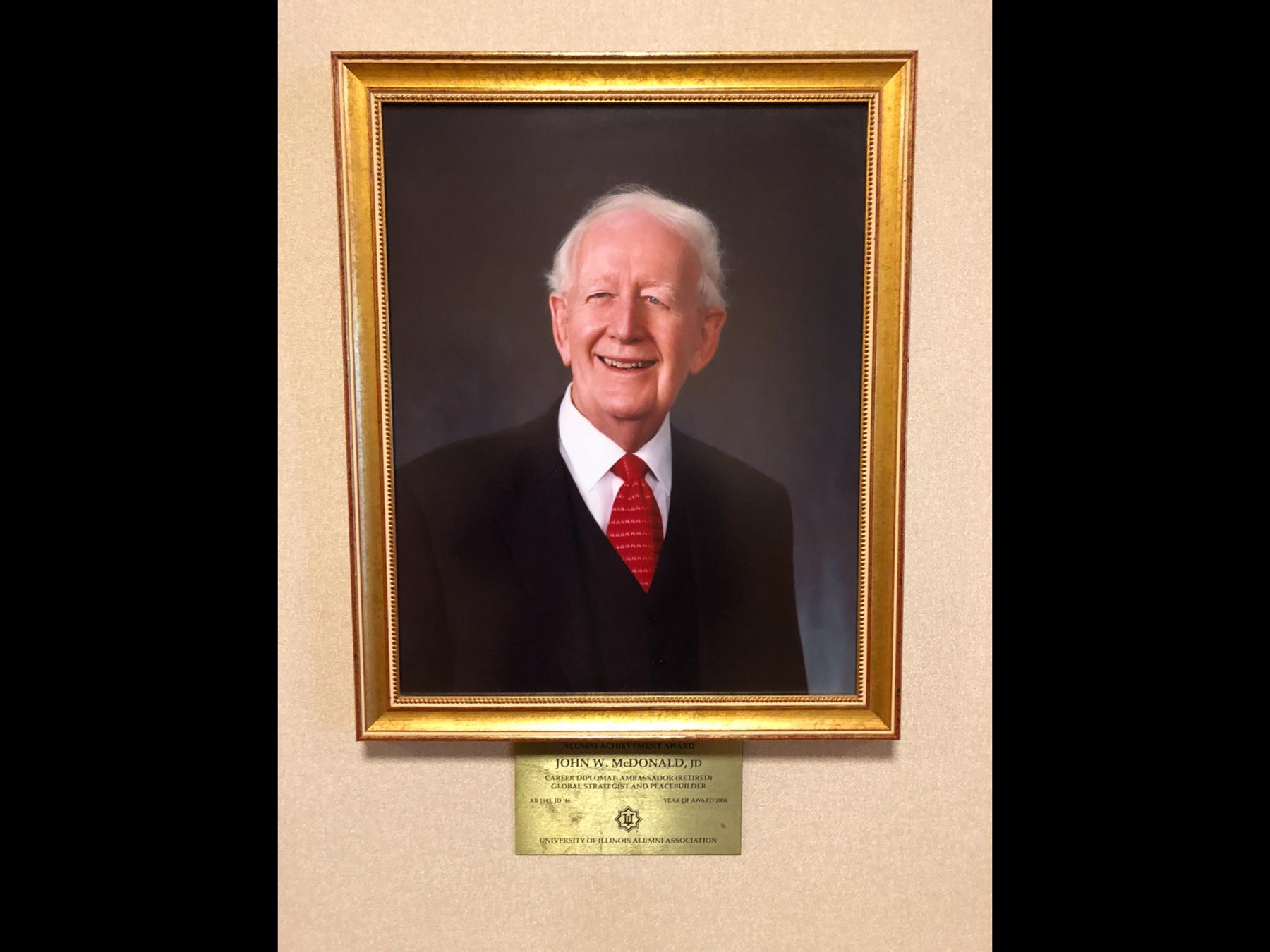 Avis de décès de John Warlick McDonald