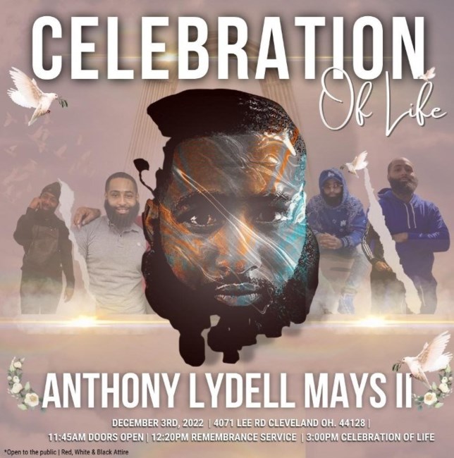 Obituary of Anthony Lydell Mays II