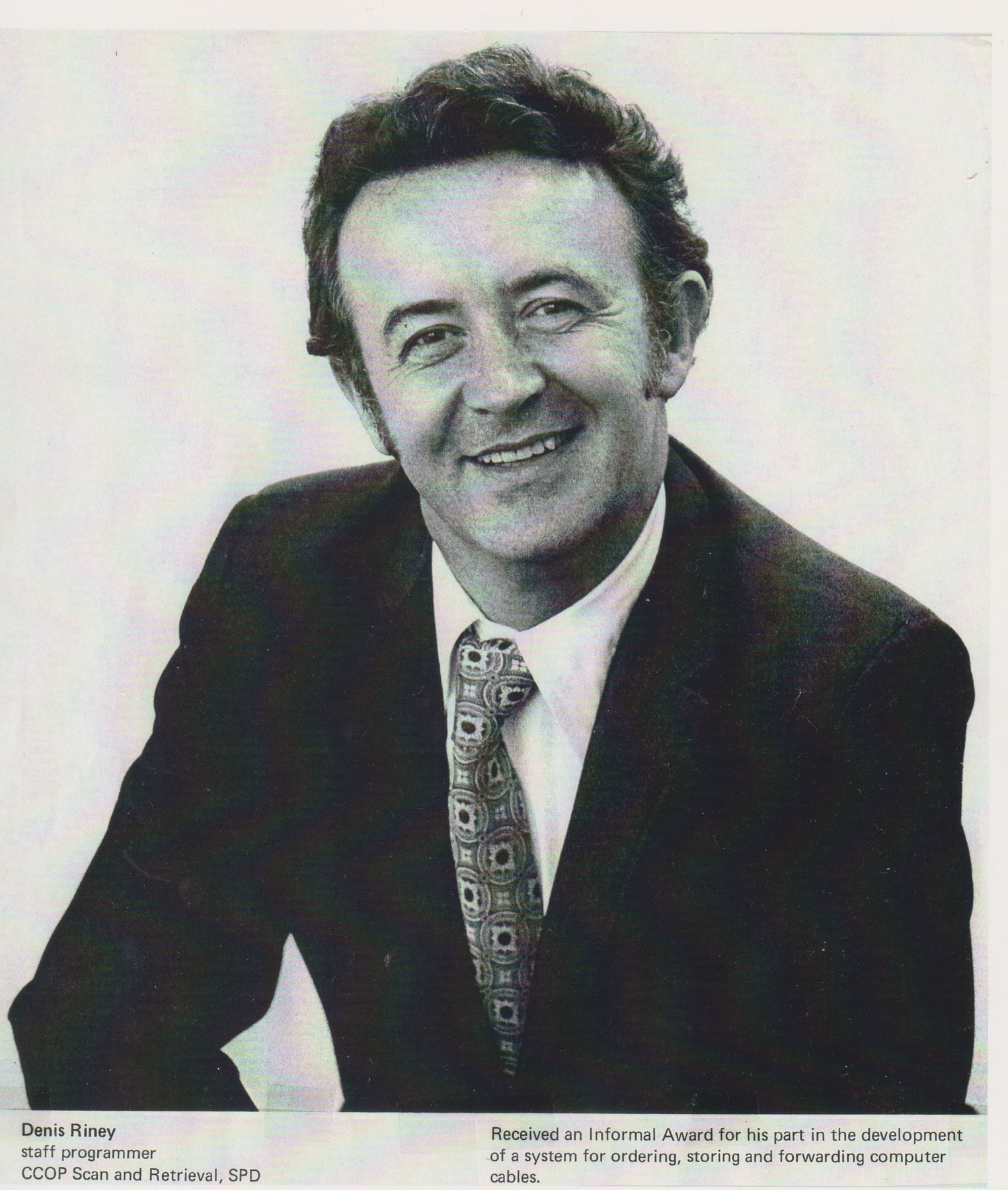 Obituary of Denis Brendan Riney