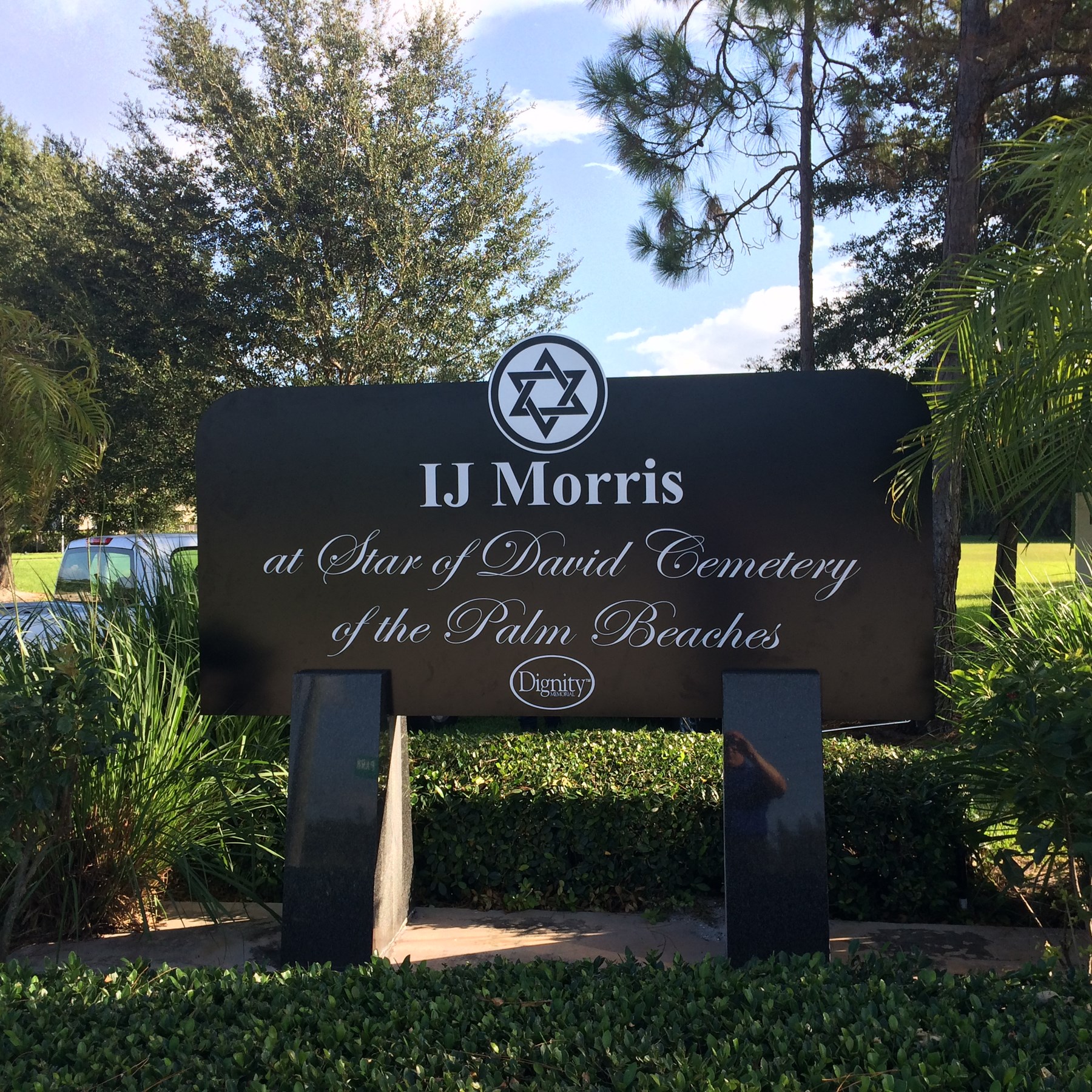 Obituary of Star of David Cemetery of the Palm Beaches