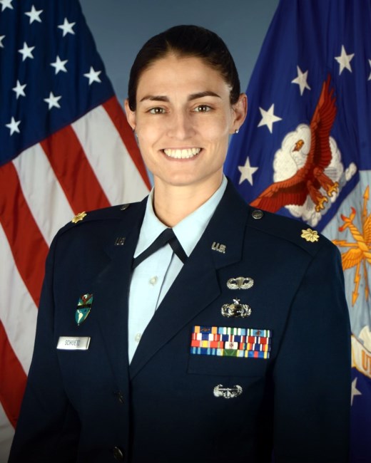 Avis de décès de Major Kelly Schuetz USAF