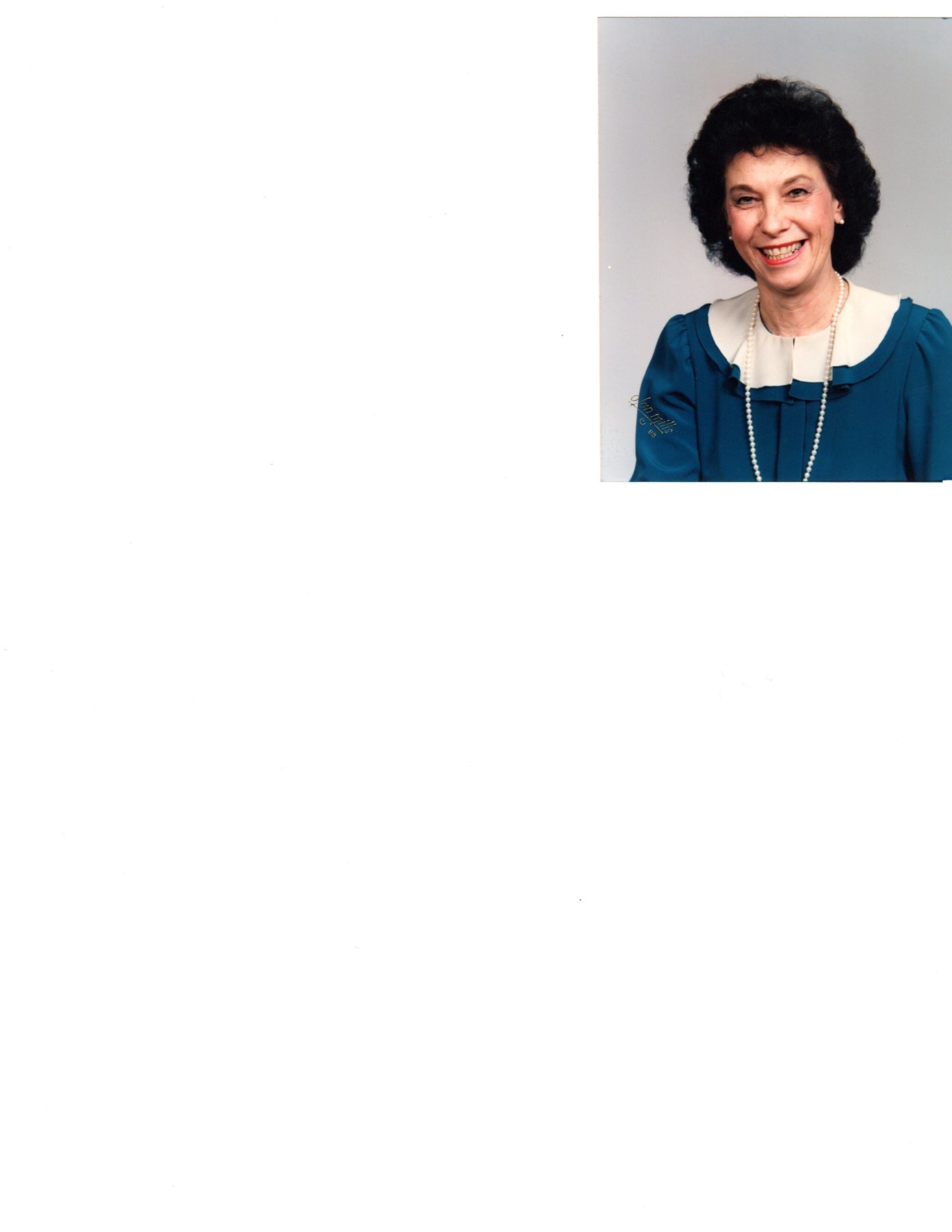 Obituary of Dorothy "Dot" Johnson Wolbach