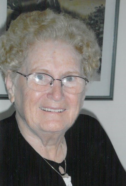Obituary of Irma Martha Louisa Blank