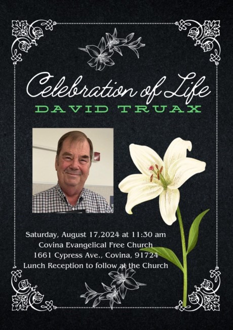 Obituary of David Truax