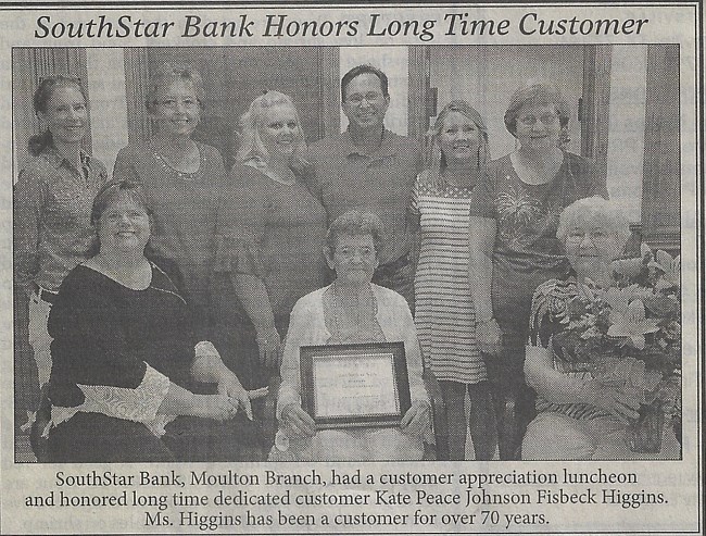 Kate Higgins Obituary Moulton Tx