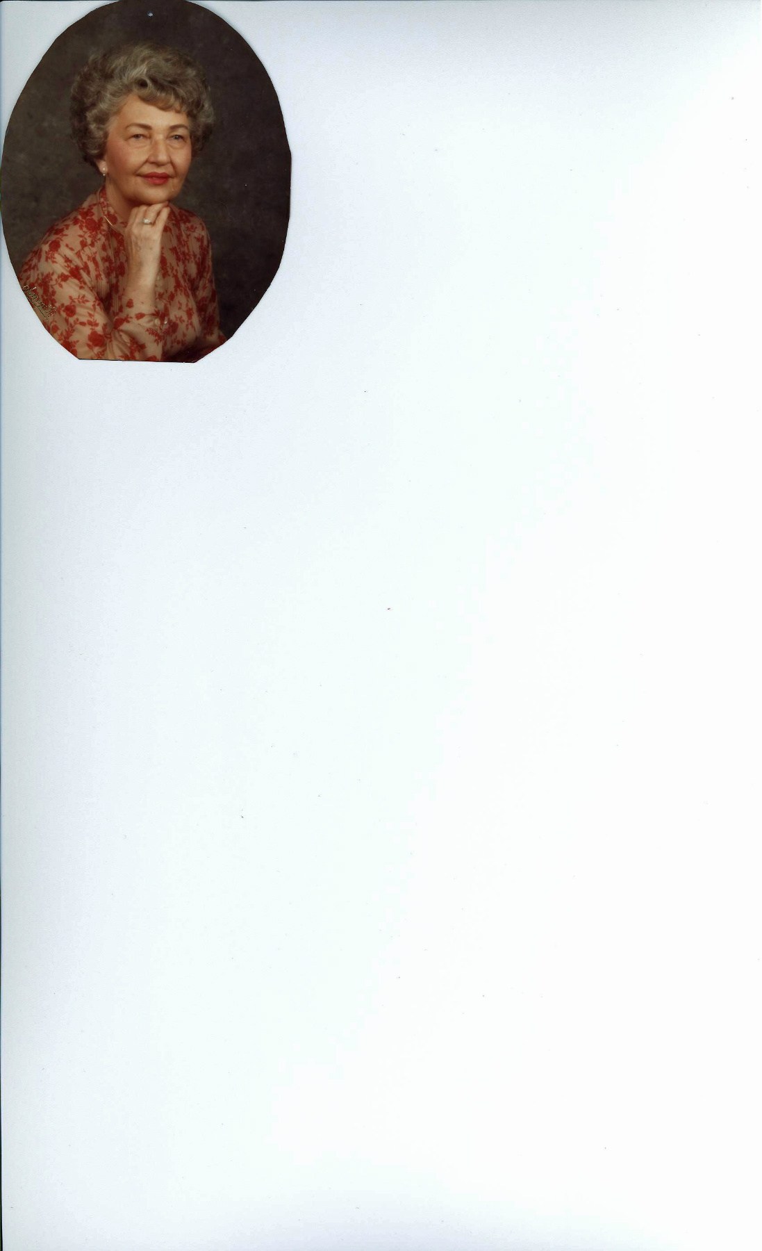 Obituary of Mildred L Oglesby