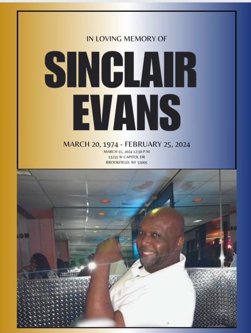 Avis de décès de Sinclair Evans
