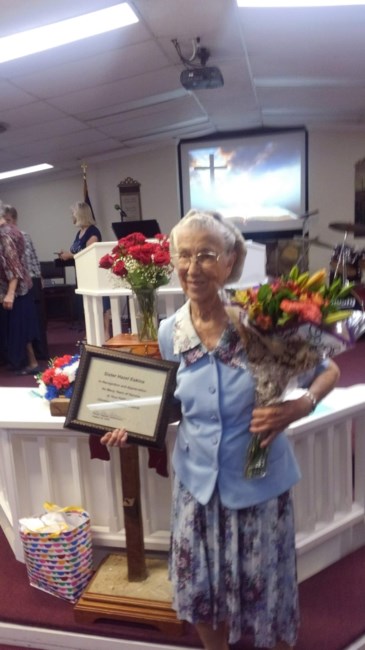 Avis de décès de Hazel Lorena Eakins