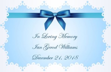 Obituary of Ian Gerod Williams