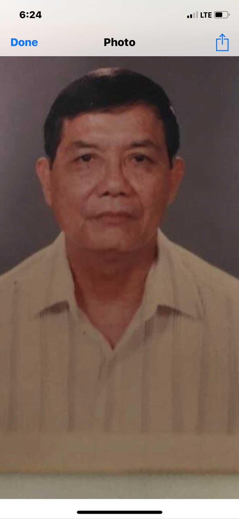 Obituary of Ba Van Ho