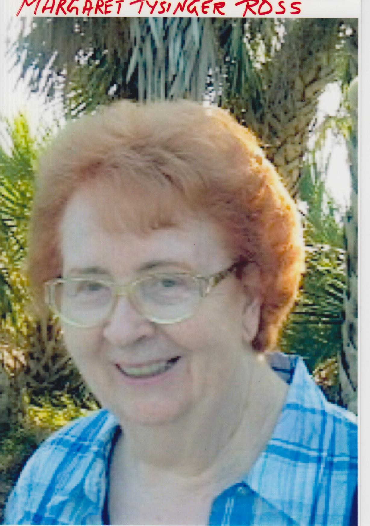 Obituary of Margaret Tysinger Ross