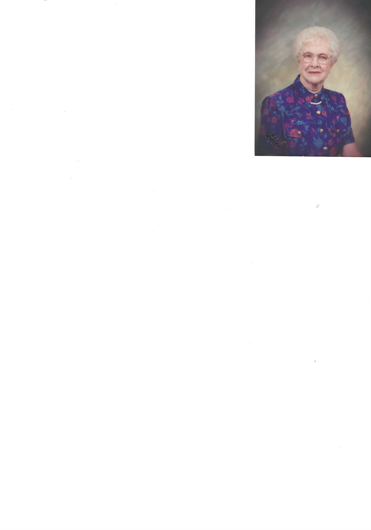 Obituary of Margaret Joyce Snavely