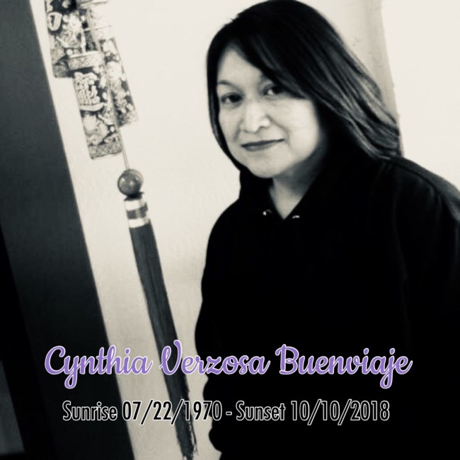 Obituary of Cynthia Verzosa Buenviaje