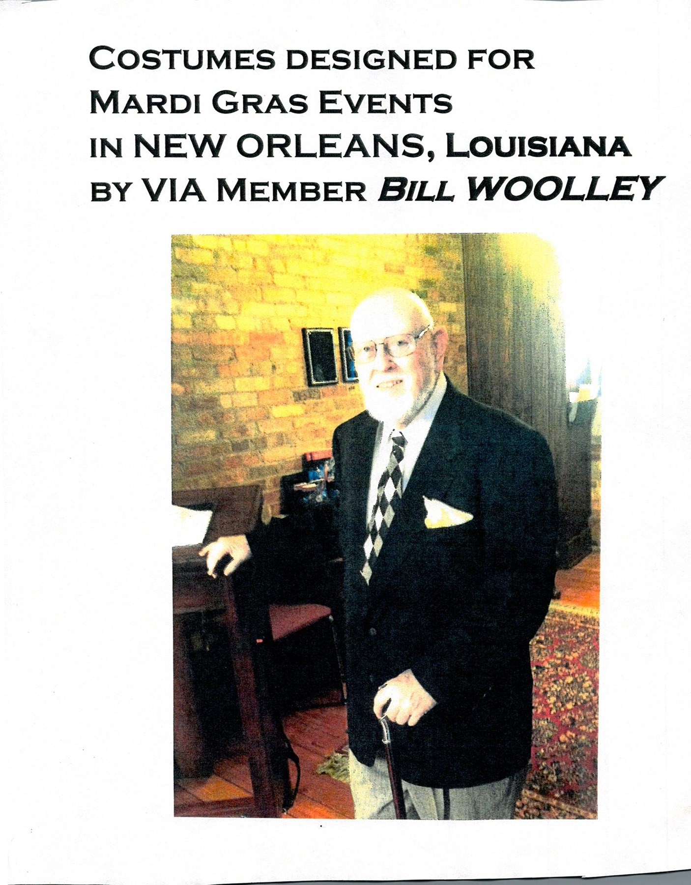Obituary of William Matthew Woolley