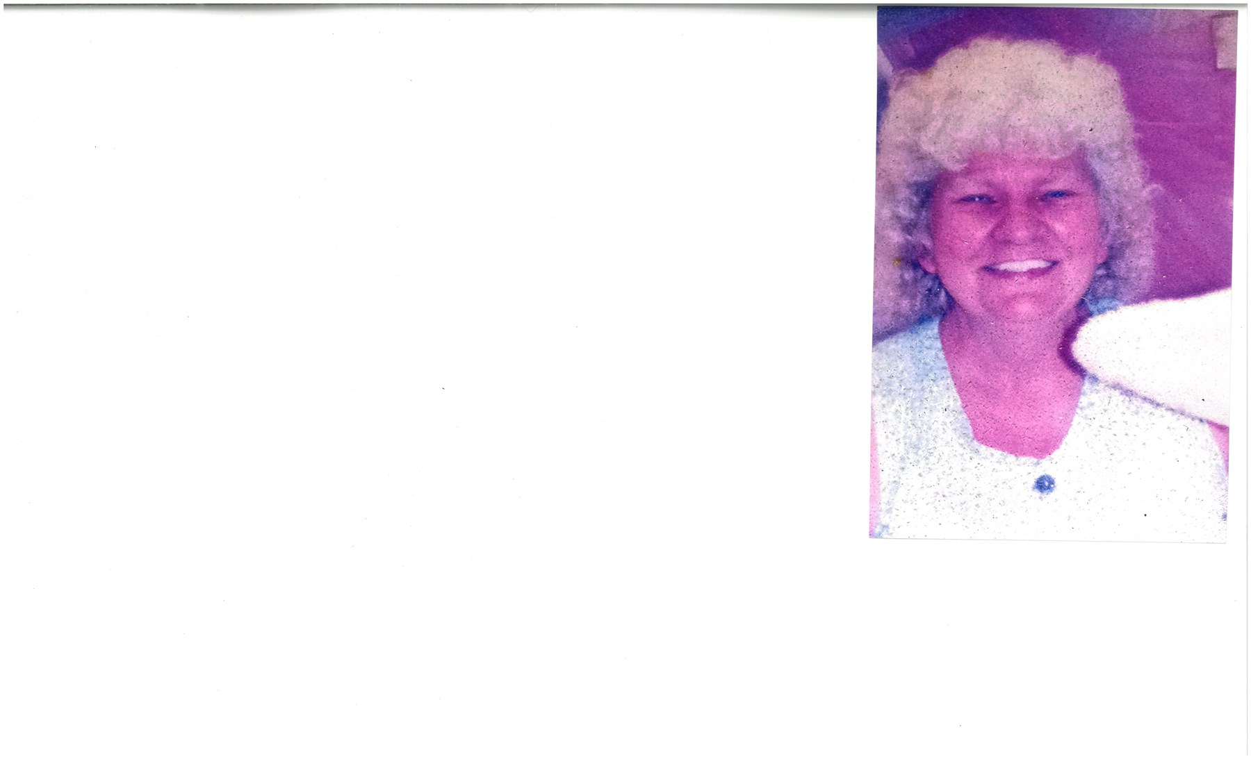 Obituary of Jeane Nickerson