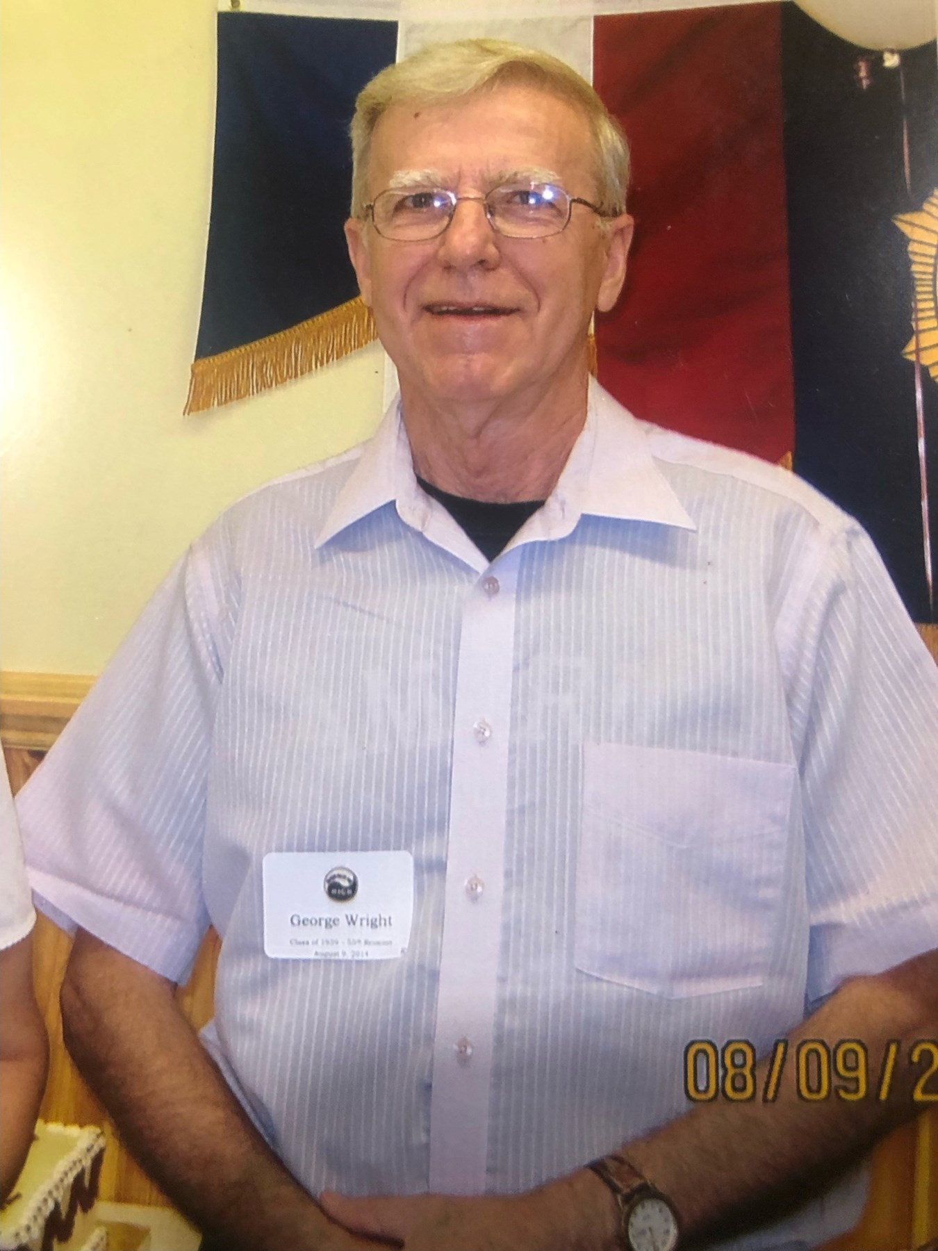 Avis de décès de George N. Wright