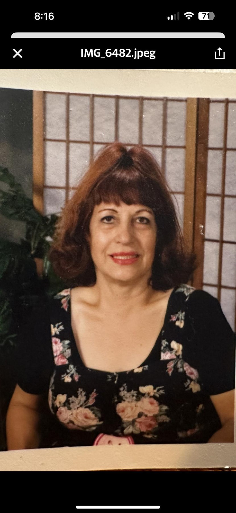 Avis de décès de Dolores Hortencia Torres