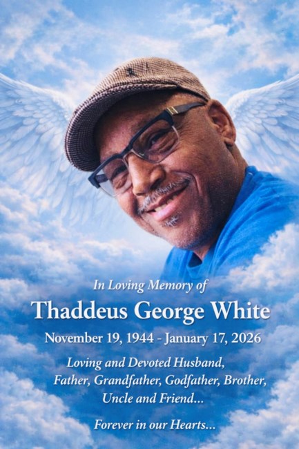 Obituario de Thaddeus George White