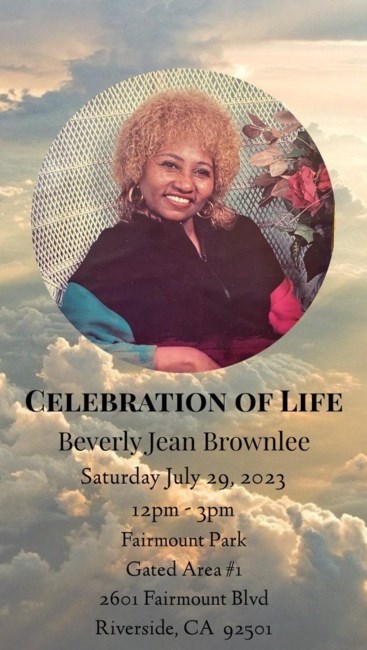 Obituary of Beverly Jean Brownlee