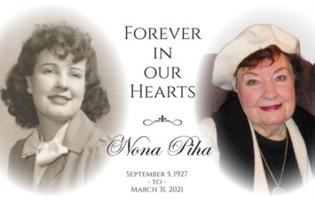 Obituary of Nona Agnes Piha