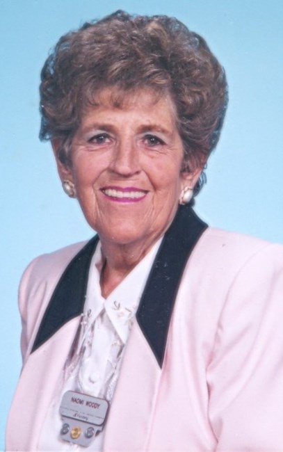 Obituary of Eva Naomi Perry Woody