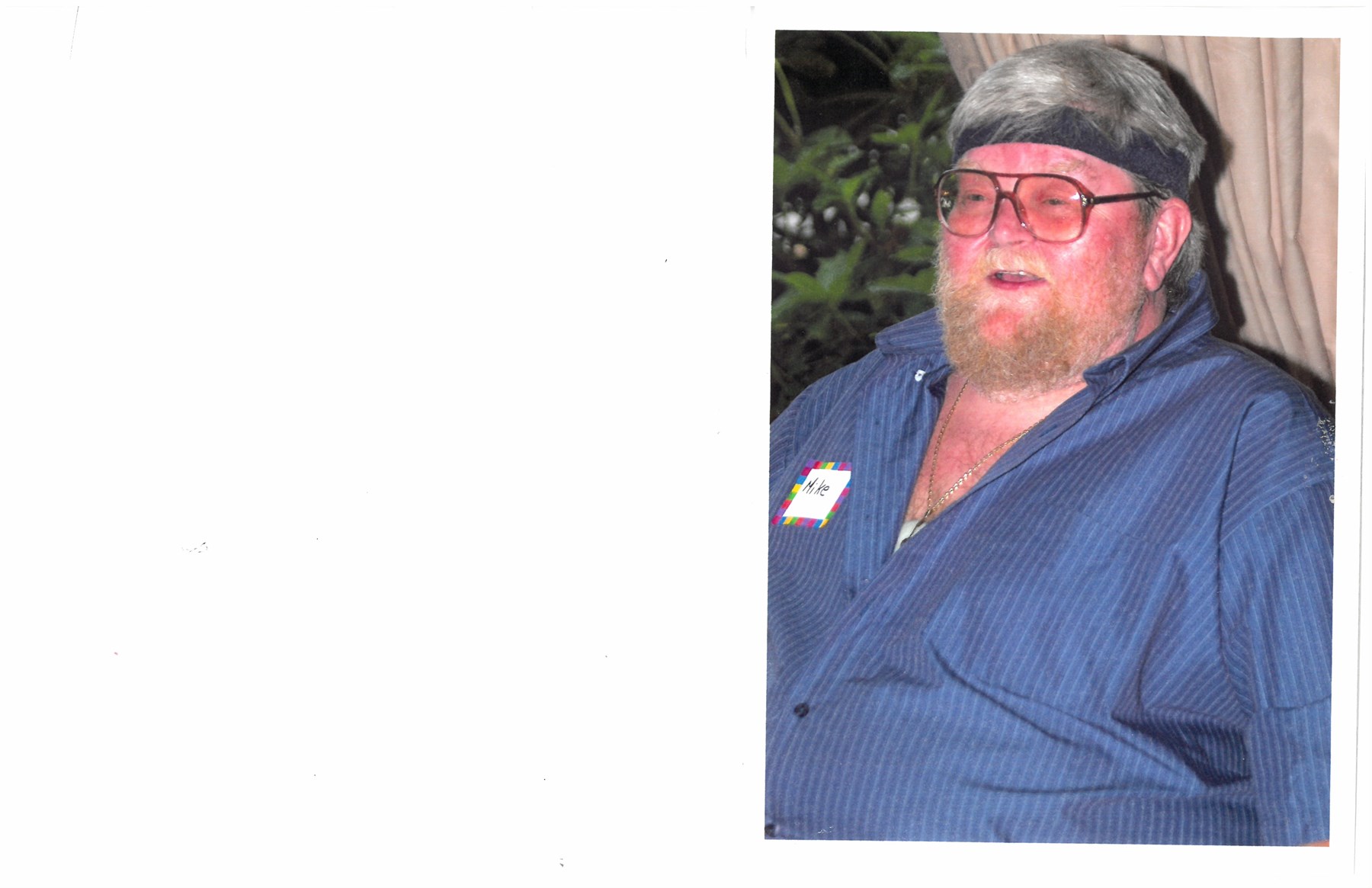 Obituary of Michael Roger Allan