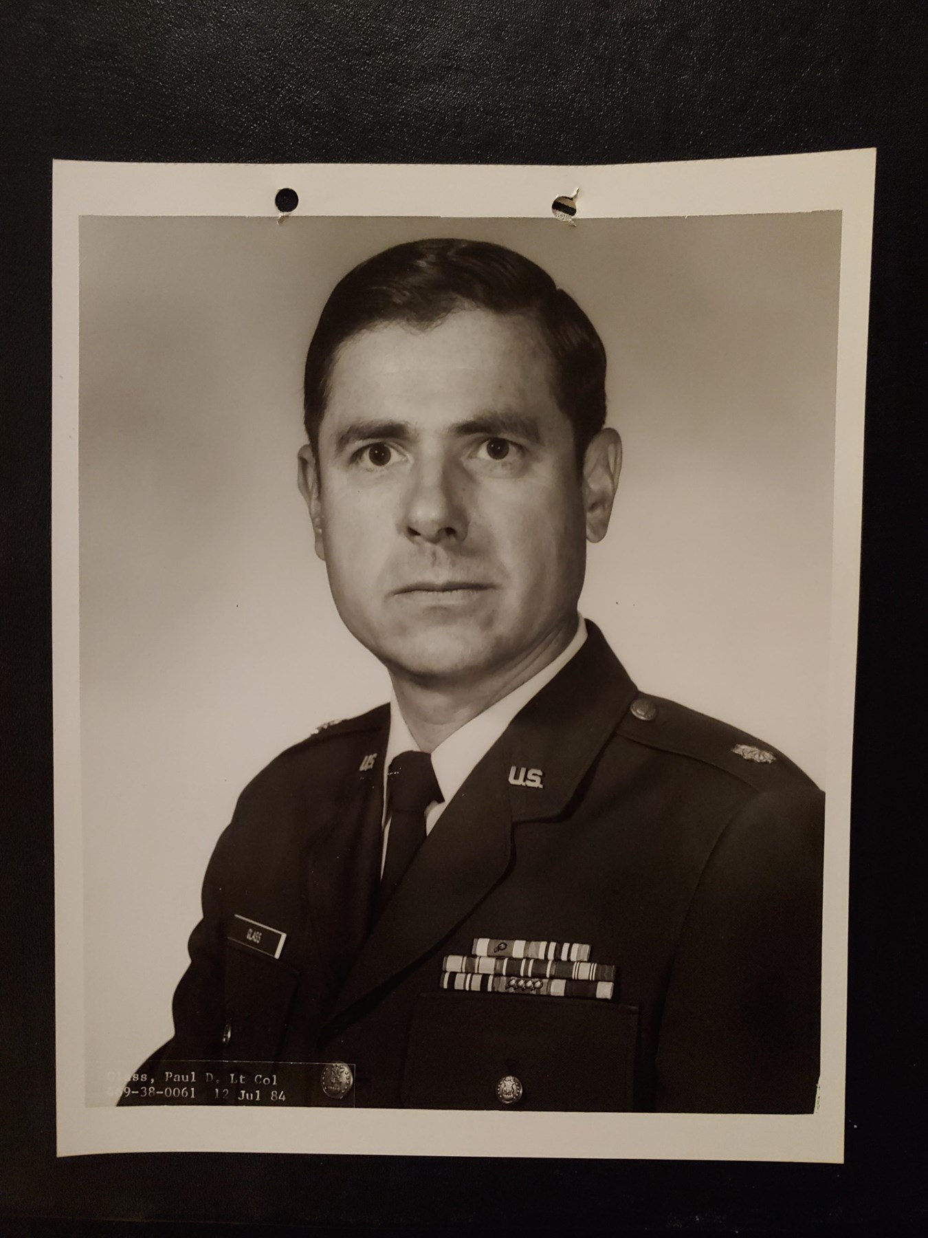 Obituary of Paul Donald Glass