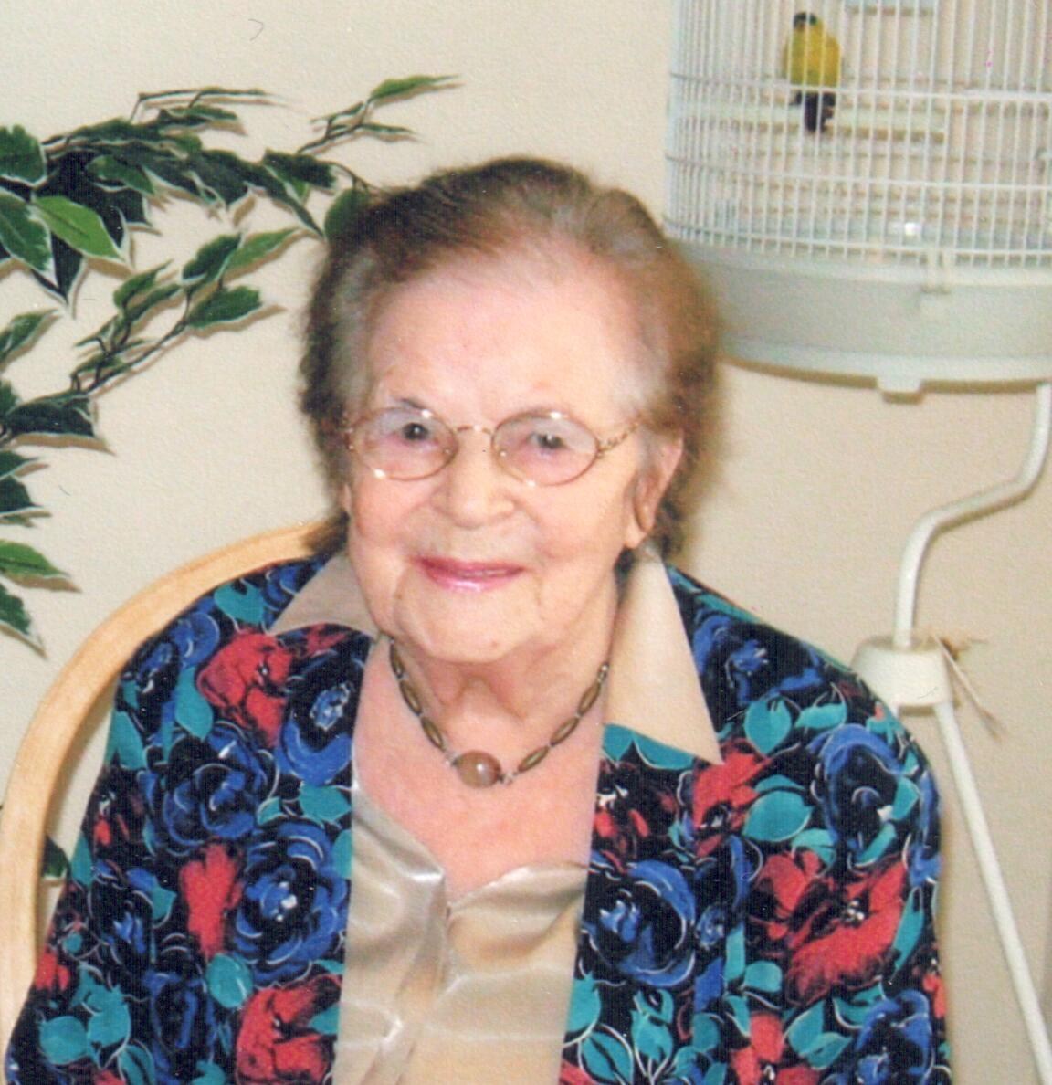 Avis de décès de Georgette Marceau